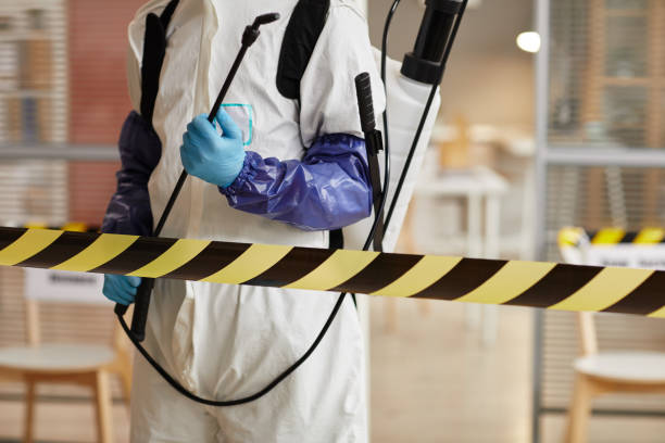 Professional Crime Scene Cleanup technician working in Millstone Township, NJ